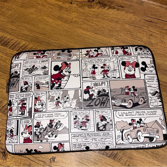 Kate spade Minnie universal laptop sleeve Disney multi mickey - Picture 1 of 5